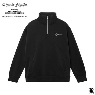 Áo sweater,áo nỉ reminder phối khóa cổ siêu dày dặn