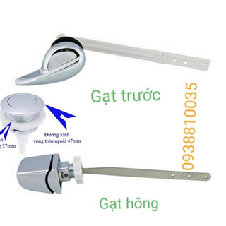 Cần gạt nước - Nút 1 nhấn bộ xả bồn cầu Hùng Anh