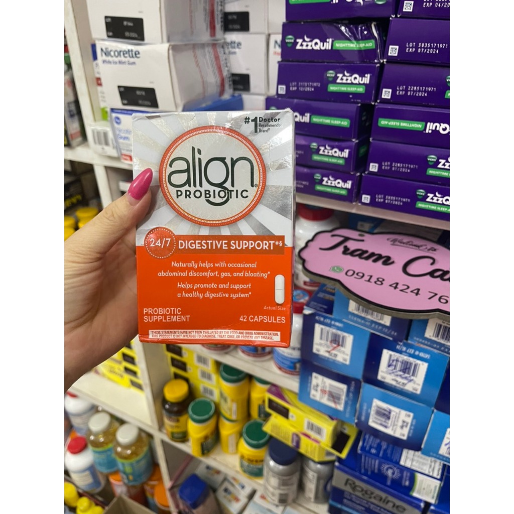 Viên uống hỗ trợ tiêu hóa Align Probiotic Supplement Digestive Care