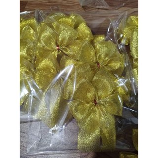 10 Nơ giáng sinh, nơ trang trí cây thông noel, trang trí giáng sinh xinh xắn