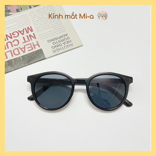 Kính râm gọng tròn sành điệu phong cách thời trang dành cho nữ