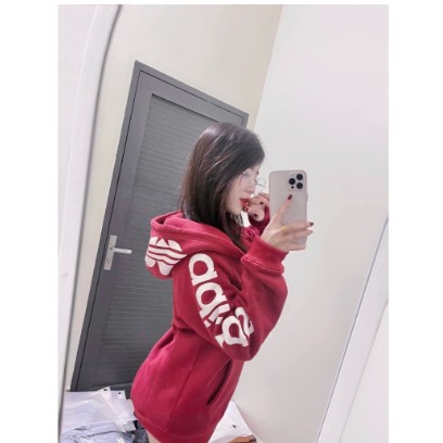 Áo Khoác Thể Thao Hoodie Adidas Chất Nỉ Dày Dặn - Áo Khoác Adidas Có Mũ Phong cách Boy Phố Hottrend 2023