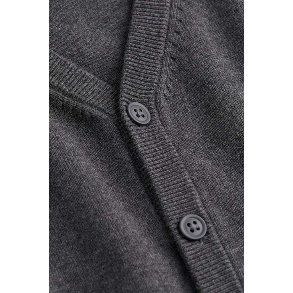 Áo len đen navy cardigan đen/navy bé trai HM H&M_hàng chính hãng authentic