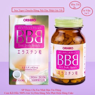 Viên uống nở ngực BBB Best Beauty Body tăng vòng 1 tự nhiên hàng nội địa Nhật Bản