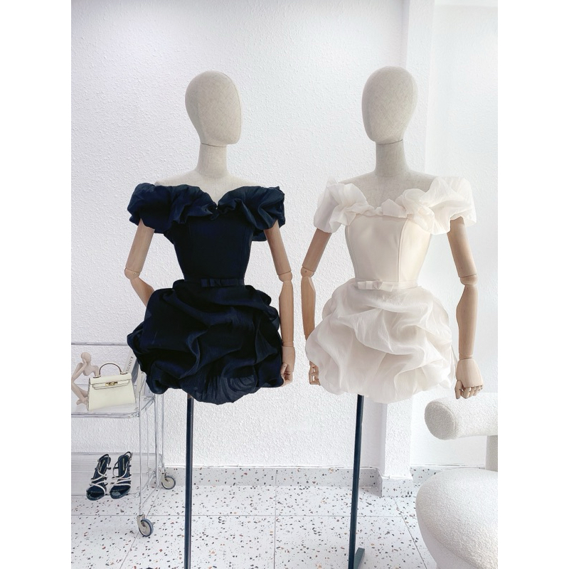 ĐẦM TRAVIS CÚP ORGANZA - H05267