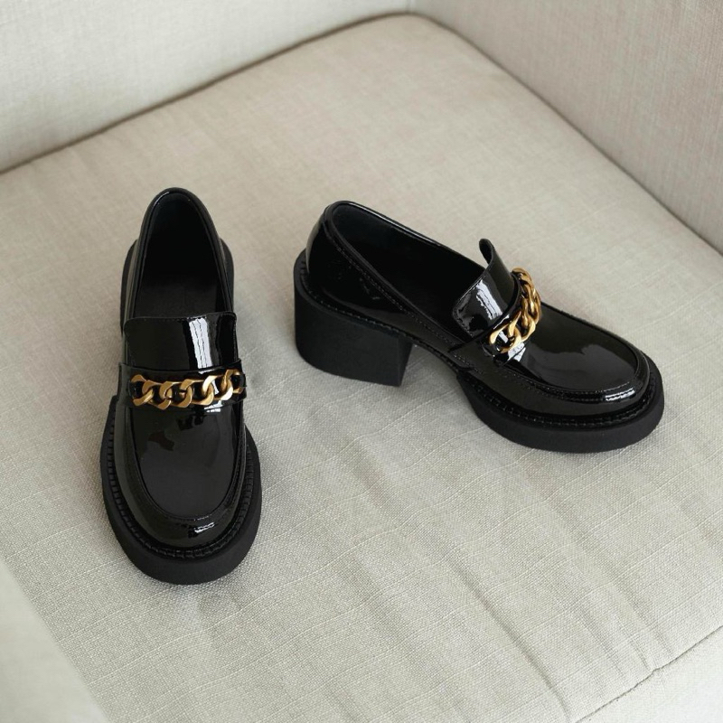 Giày loafer nữ đế cao - Woman shoes
