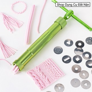 Bộ dụng cụ đùn đất sét, tạo hình đất sét
