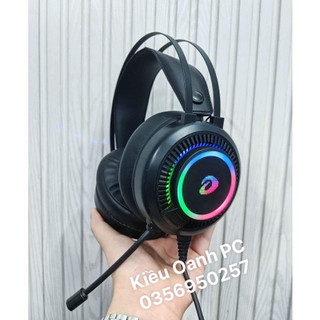 Tai nghe gaming dareu eh416 rgb led giả lập 7.1