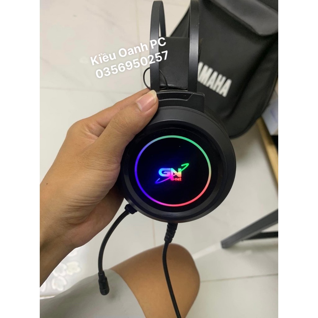 Tai nghe gaming Dareu EH416 RGB LED giả lập 7.1