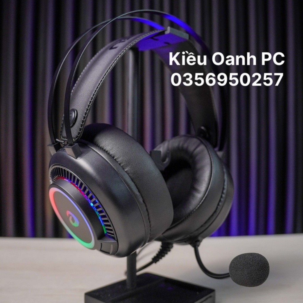 Tai nghe gaming Dareu EH416 RGB LED giả lập 7.1