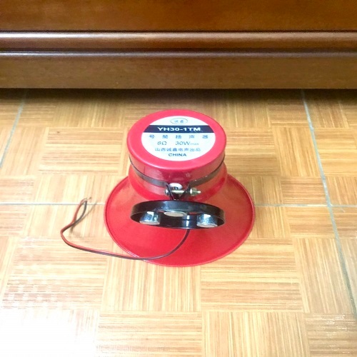 LOA BASS NHÔM 30W - LOA PHÓNG THANH 30W LOẠI TỐT - LOA BÁN HÀNG RONG