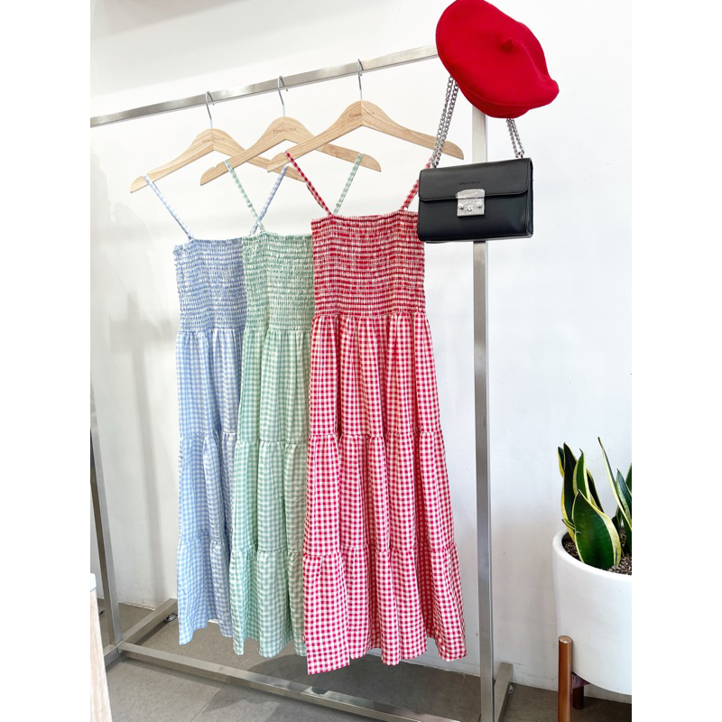 Đầm Dài Caro Nhỏ CONMEODEN - KAKA DRESS