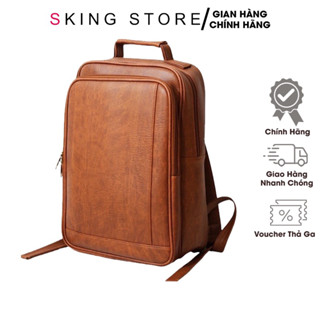 Balo da nam nữ đựng laptop 14 inch SKING STORE, balo công sở đi làm, đi học, đi chơi chống nước