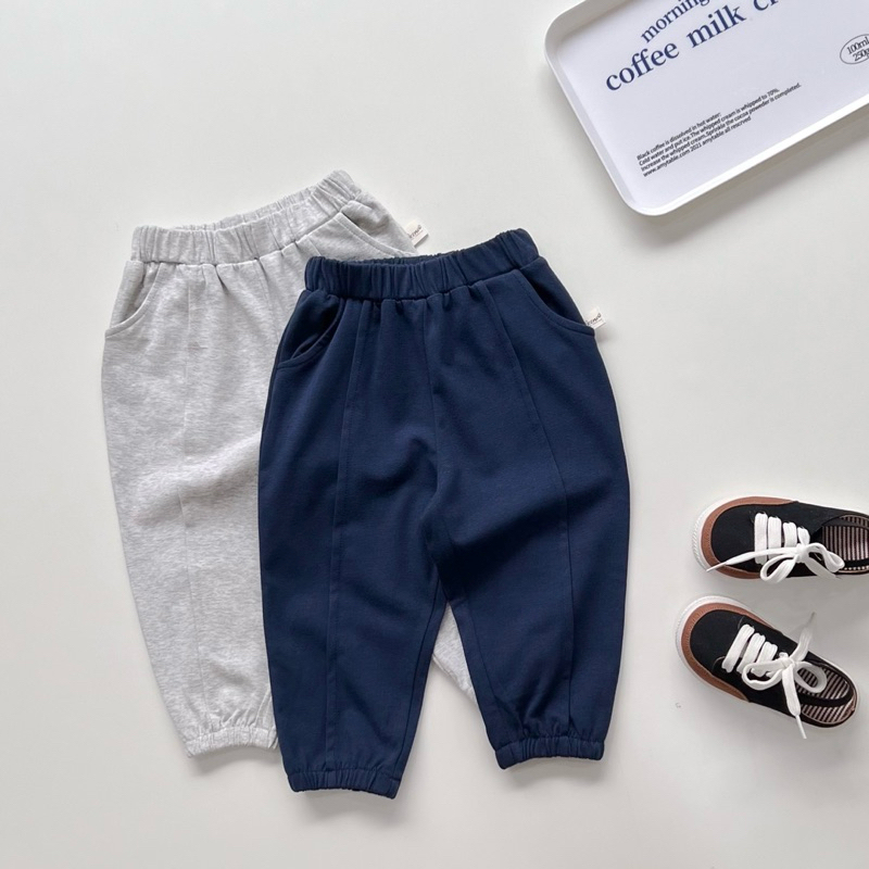 Set bộ hoodie  cotton dài tay, tay phối kẻ quần bo gấu Beemo cho bé