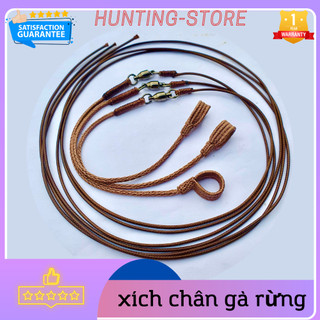 Mẫu xích chân gà rừng sợi vuông đan 10 chống xoắn siêu bền