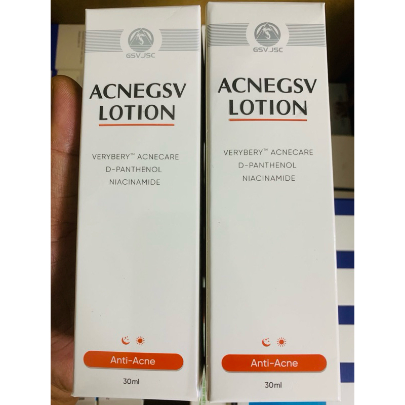 Acne gsv Lotion 30ml dưỡng ẩm, giảm thâm, dưỡng da