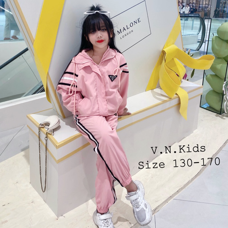 Bộ gió mũ Bra chất lừ cho Bé size đại 19kg - 44kg