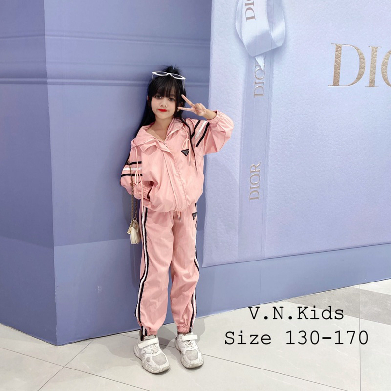 Bộ gió mũ Bra chất lừ cho Bé size đại 19kg - 44kg