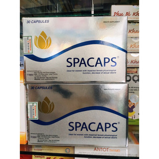 Spacaps - hỗ trợ tăng tiết dịch nhờn.