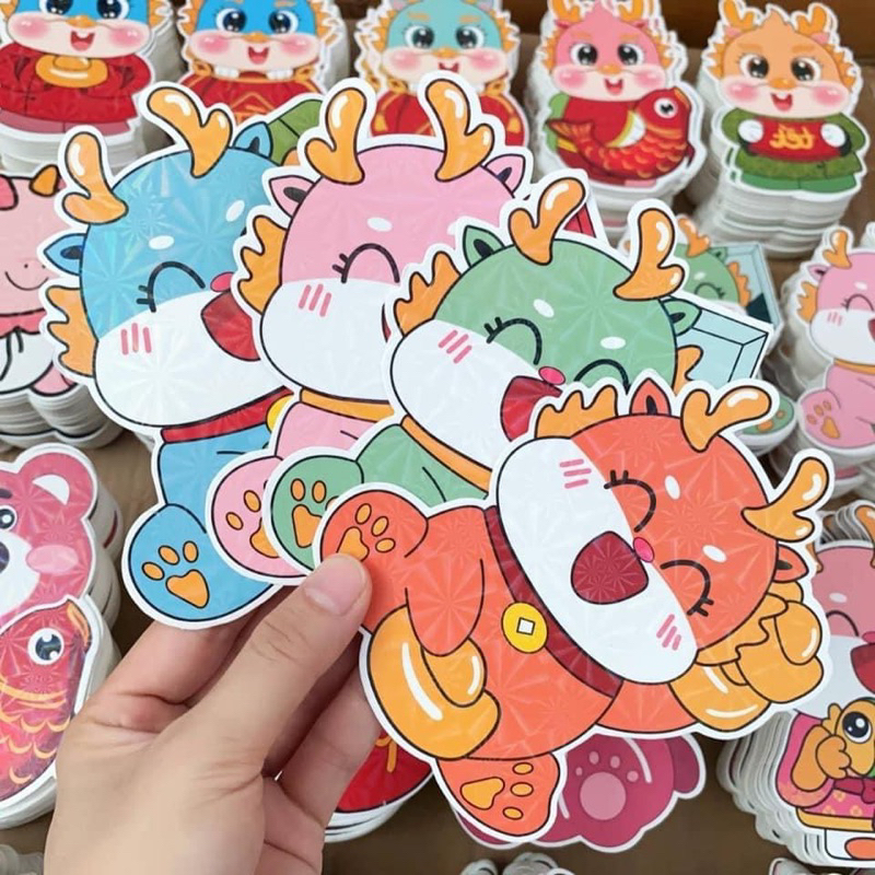 Bao lì xì chipi hoạt hình tết lì xì chibi đẹp dễ thương