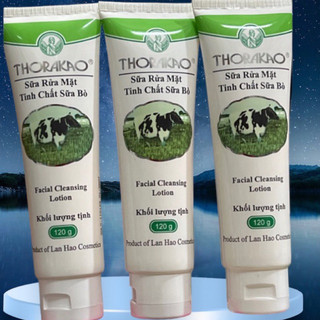 Sữa rửa mặt bò Thorakao 120g giúp da trắng mịn tự nhiên