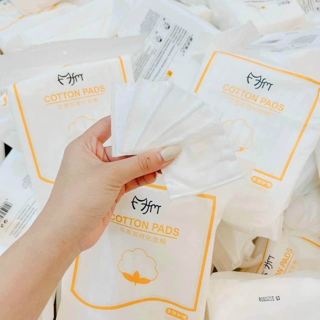 Bông Tẩy Trang Mèo Cotton Pads Túi 222 Miếng