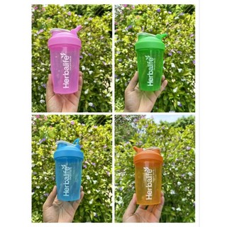 Bình lắc 400ml thân màu, có lò xo