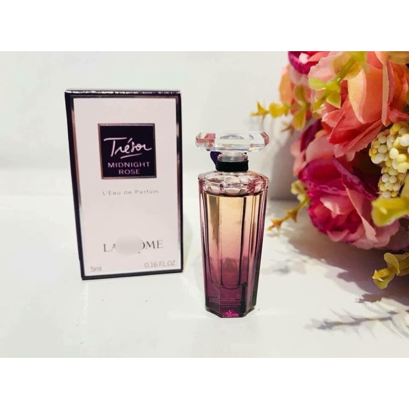 Nước hoa Tresor tím midnight rose mini 5ml