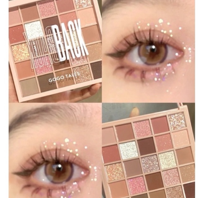Phấn Mắt Gogo Tales Nội Địa Trung Bảng Màu Mắt 25 Ô Nhiều Màu Lì Lâu Trôi