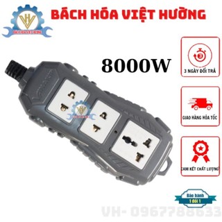 Ổ cắm điện đa năng chịu tải 8000w vinakip 3-4 ngả không dây 32a 250v, ổ cắm lõi sứ chuyên dụng,nhựa chống vỡ, chống cháy