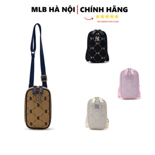 Túi mlb chính hãng túi đeo chéo phone bag nam nữ diamond monogram chuẩn auth