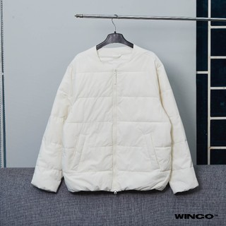 Áo khoác chính hãng SPAO White Down Jacket