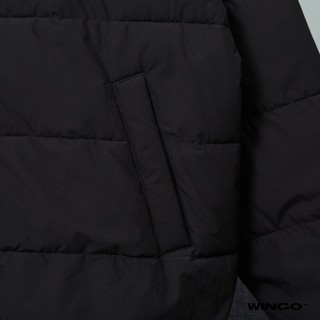 Áo khoác chính hãng SPAO Black Down Jacket