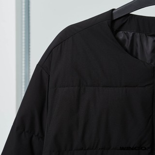 Áo khoác chính hãng SPAO Black Down Jacket