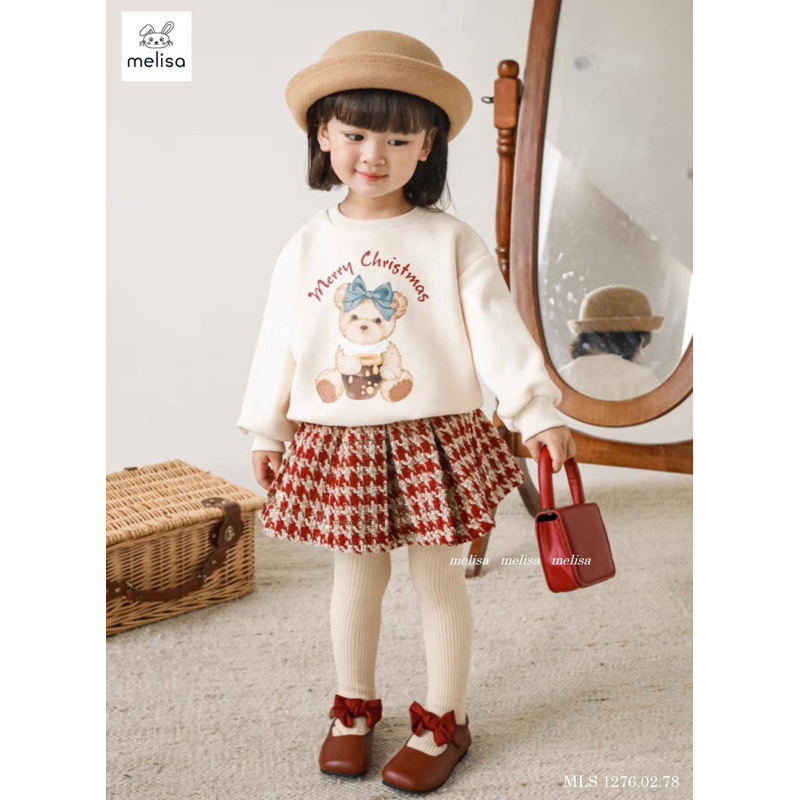 Bộ nỉ chân váy dạ Melisa