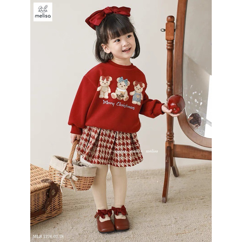 Bộ nỉ chân váy dạ Melisa