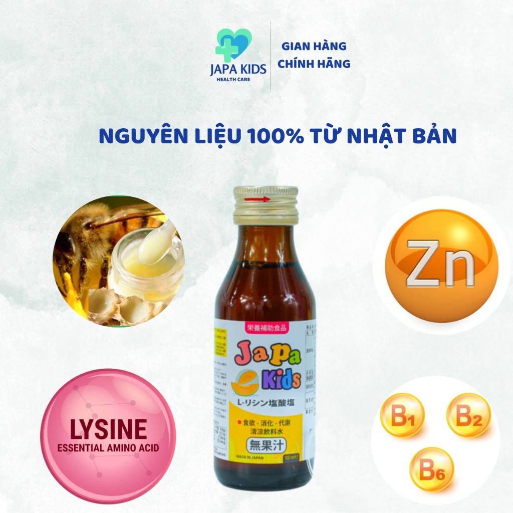 Siro Ăn Ngon Cho Bé Giúp Bé Ăn Ngon Hỗ Trợ Tăng Đề Kháng Chăm Sóc Sức Khỏe Cho Bé Japa Kids Chính Hãng