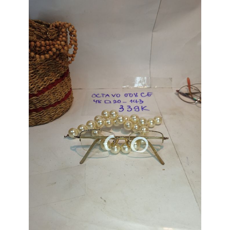 Gọng kính si Nhật Bản, nam size 14 titan đẹp.