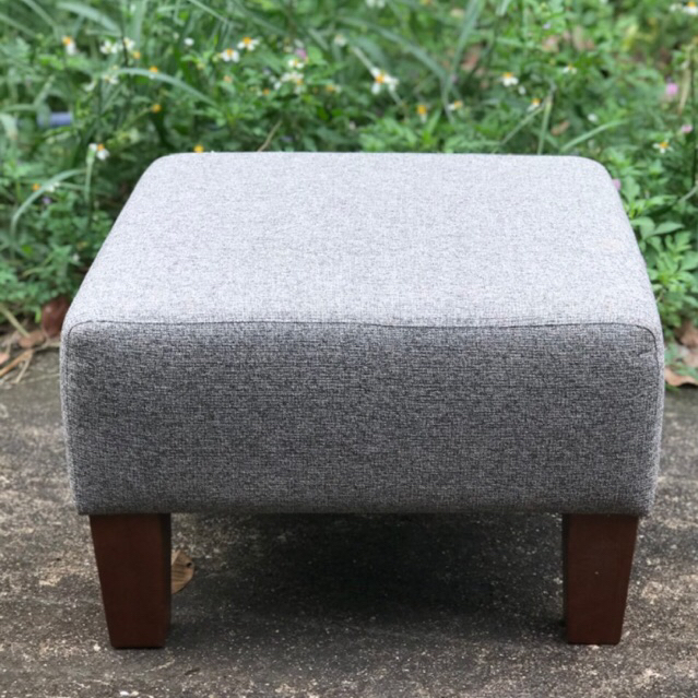 Đôn vuông lùn bọc vải