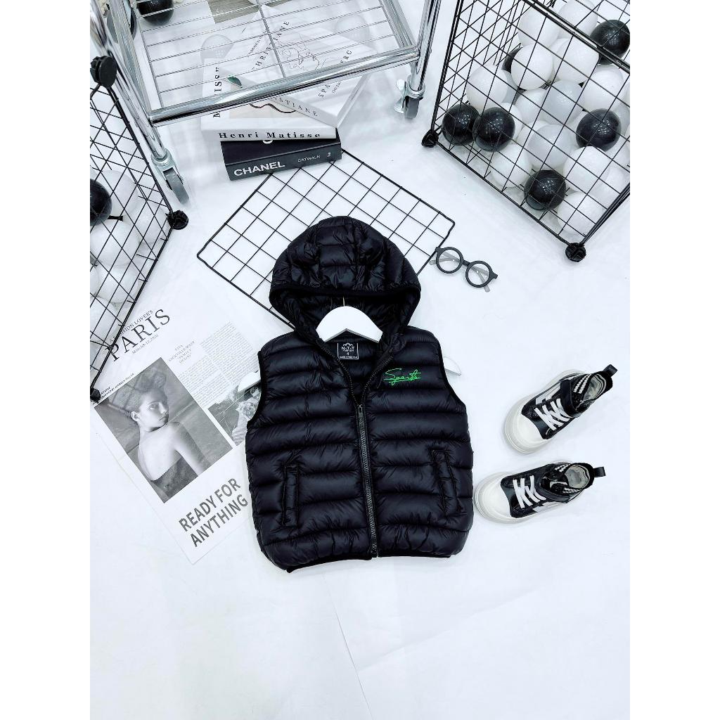 Áo Ghile Phao Siêu Nhẹ - Siêu Mềm Siêu ấm , Áo Khoác Gile Cho Bé Từ 1-5 tuổi