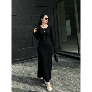 Set váy len dài siêu xịn hàng QCCC