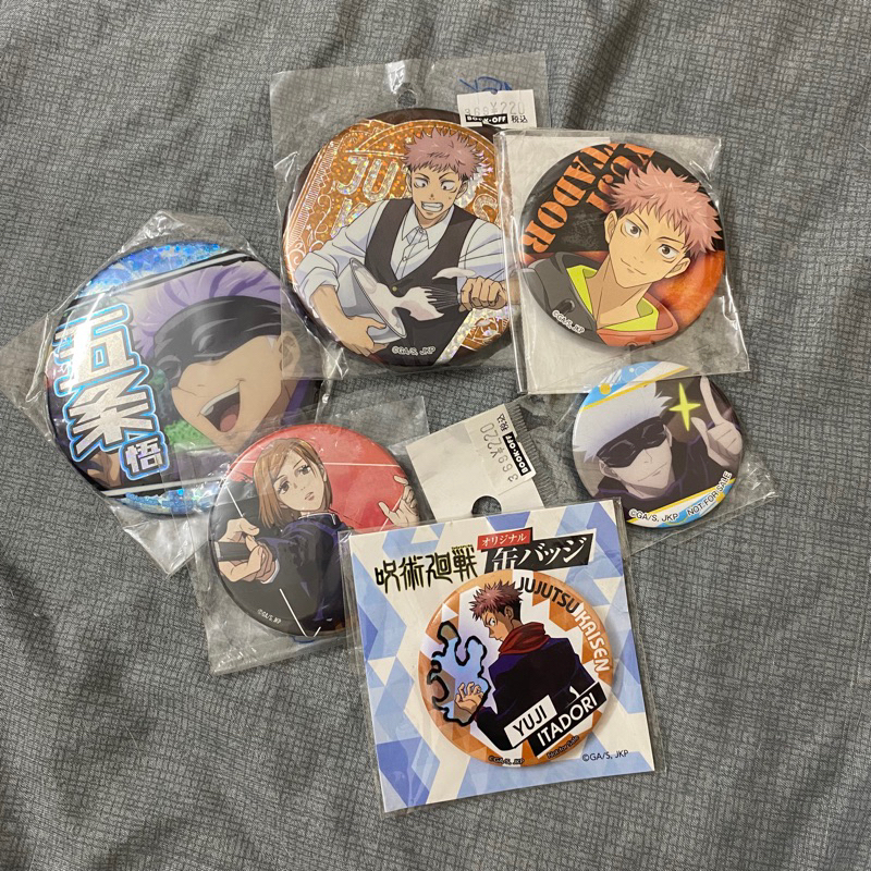 Tổng hợp huy hiệu badge jujutsu kaisen - Chú thuật hồi chiến 1