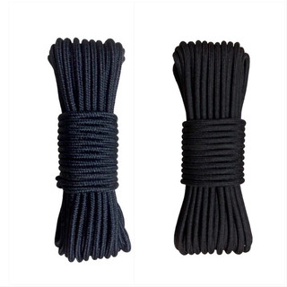 20 mét - Dây Dù 3.5mm & 3.8mm tròn có lõi chắc chắn dùng làm macrame, căng lều, dây phơi, trang trí