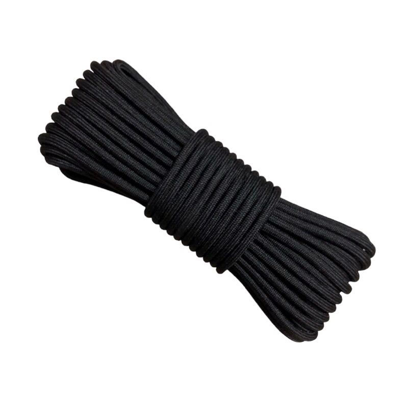 20 mét - Dây Dù 3.5mm & 3.8mm tròn có lõi chắc chắn dùng làm macrame, căng lều, dây phơi, trang trí