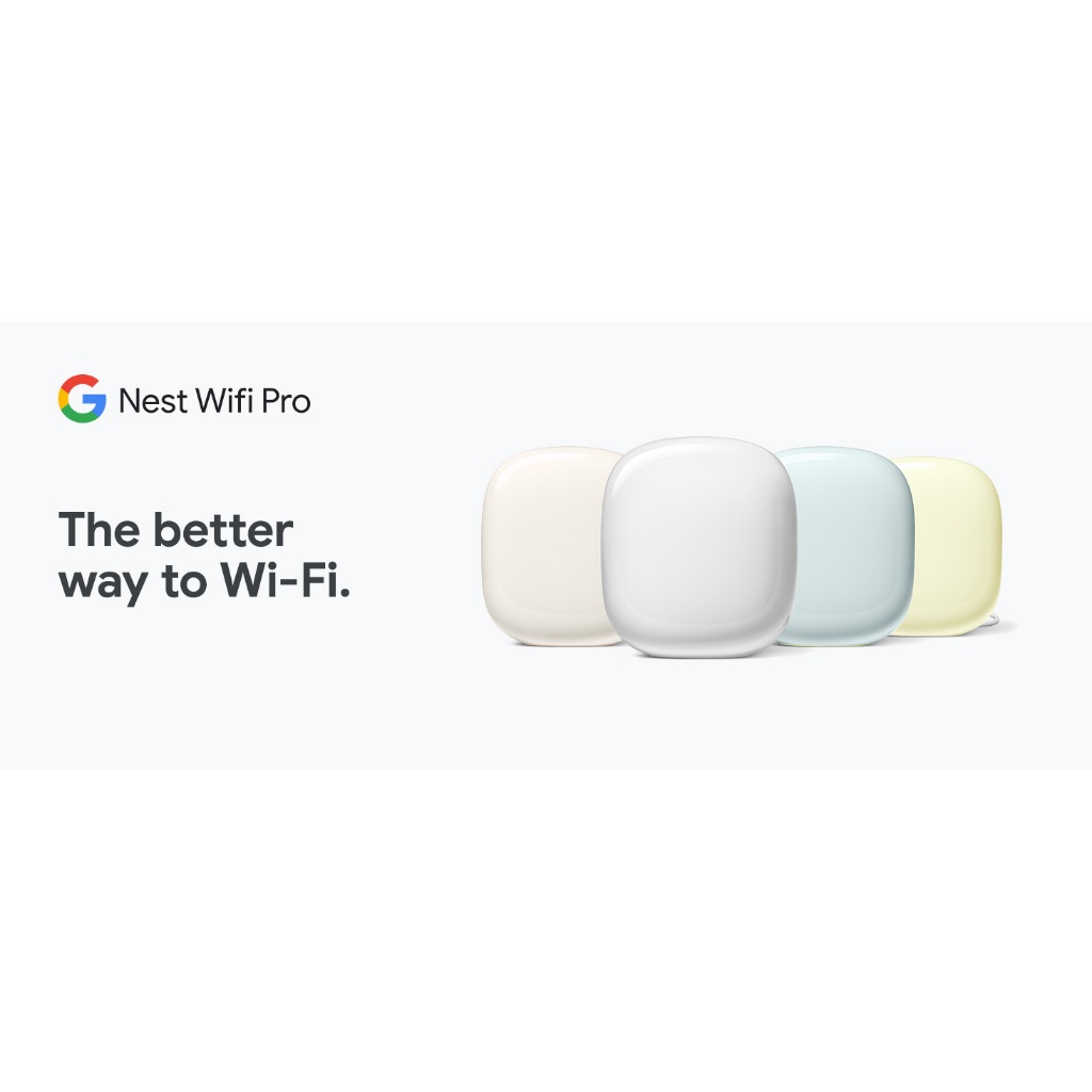 Google Nest Wifi Pro 6E AEX5400 - Bộ phát Wifi Mesh cao cấp từ Google Openbox