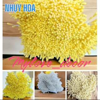 Nhụy hoa nhị hoa giả làm đồ handmade dài 6_7cm,Nhị hoa , phụ kiện làm hoa trang trí handmade.