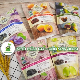 Nho khô/mận khô/mơ khô/sung khô/cherry khô hữu cơ sunny fruit - date:1/2025 - nhà hữu cơ