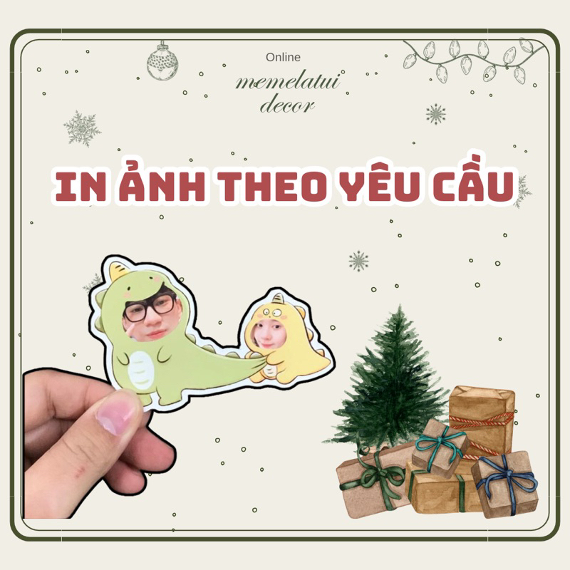 Combo ảnh mini bo viền