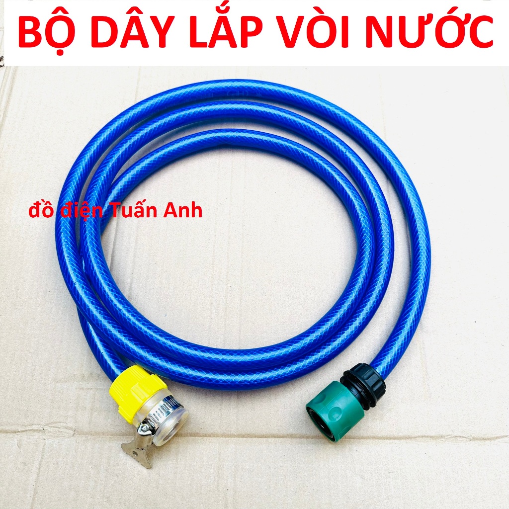 Dây cấp hút nước máy rửa xe gia đình, dây cấp nước vào máy rửa xe