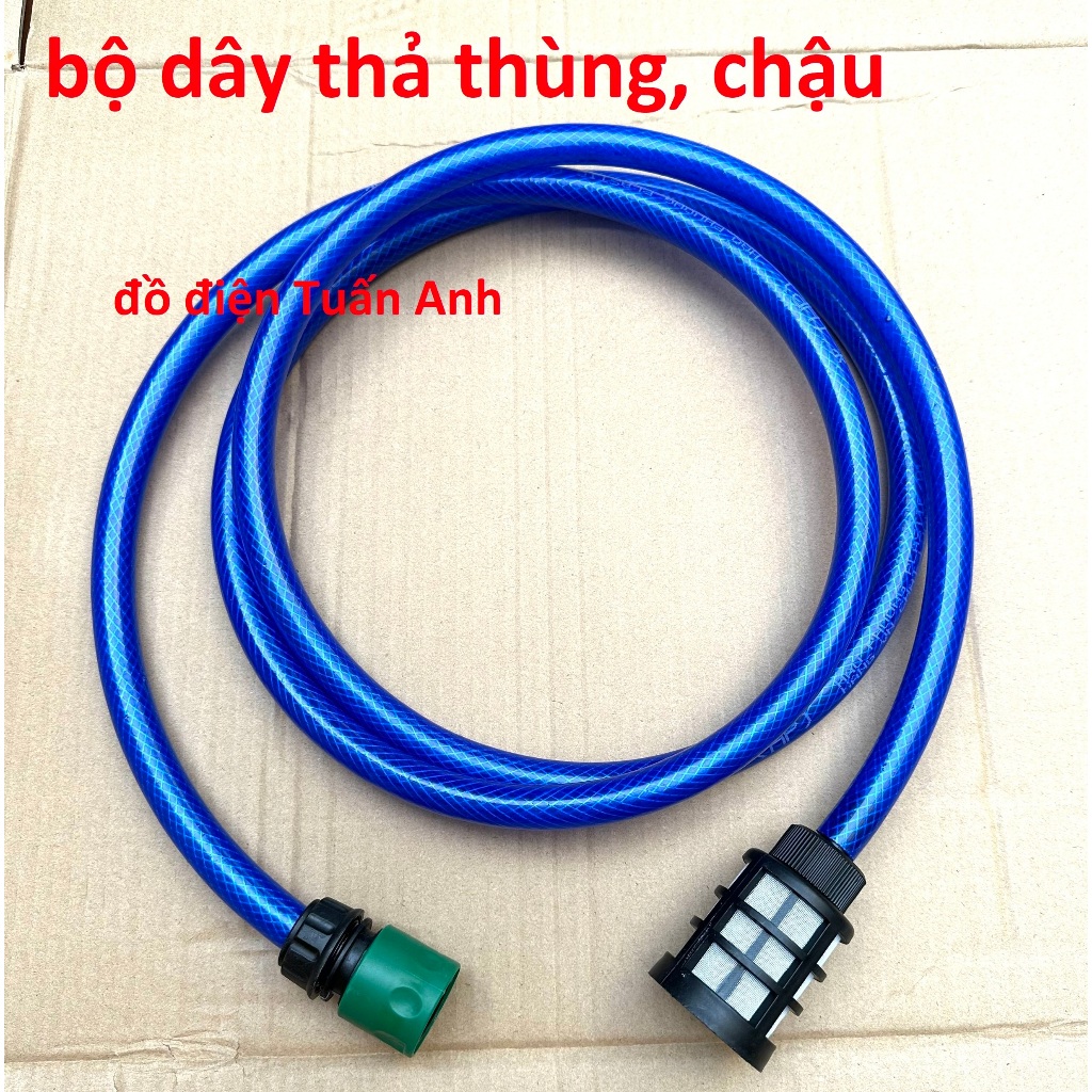 Dây cấp hút nước máy rửa xe gia đình, dây cấp nước vào máy rửa xe